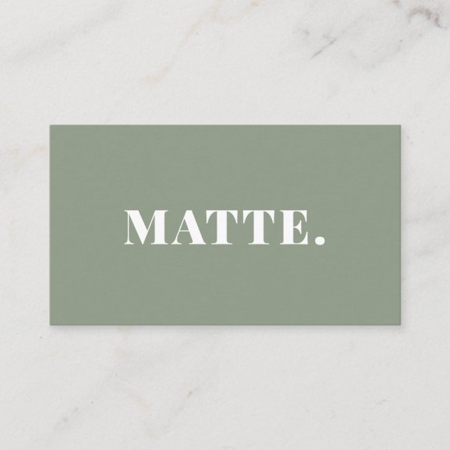 Cactus | Modernes Elegantes Minimalistisches Beruf Visitenkarte (Vorderseite)