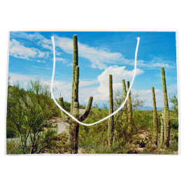 Cactus Nature Landscape Sky Geschenktasche Große Geschenktüte