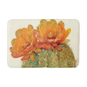 Cactus Orange Blossoms Badematte