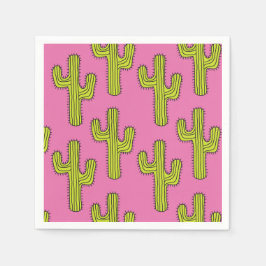 Cactus Paper Napkin Serviette