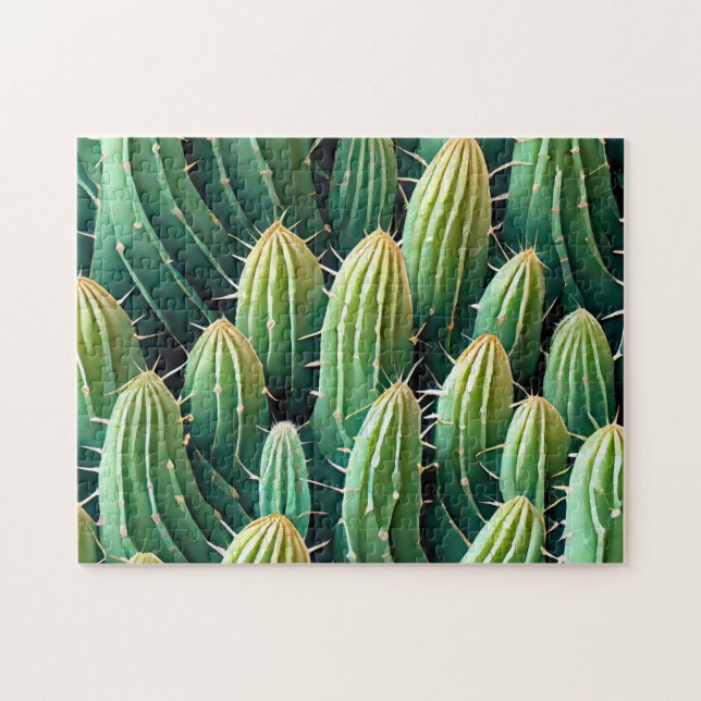 Cactus Pattern 1 The Daily Jigsaw puzzle Kürzlich (Horizontal)