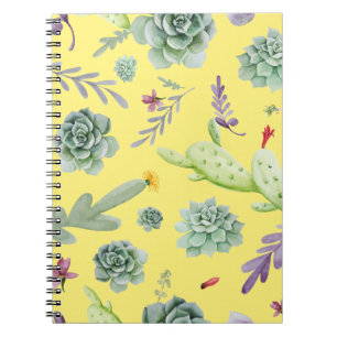 Cactus Pattern 9 Notizblock