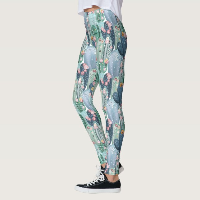 Cactus Pattern Leggings (Links)