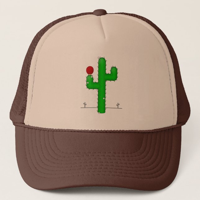 Cactus perfekt - hat truckerkappe (Vorderseite)