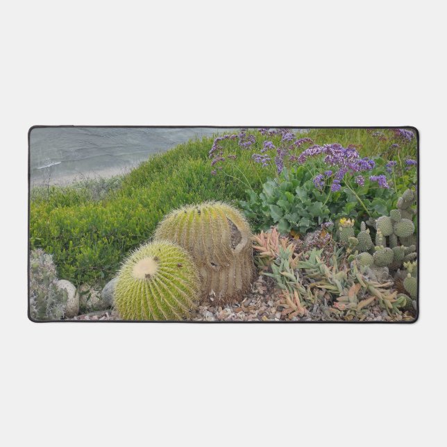 Cactus Pflanze Desk Mat Schreibtischunterlage (Vorderseite)