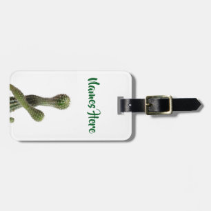 Cactus Pflanze Foto Custom Luggage Tag Gepäckanhänger