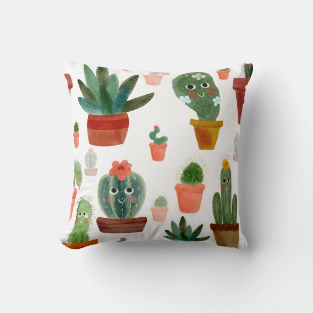 Cactus Pillow Kissen (Vorderseite)