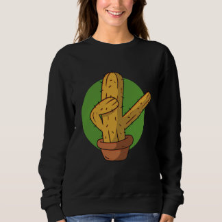 cactus plant dab dabbing sweatshirt