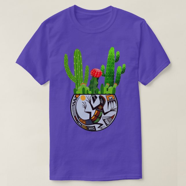 Cactus Pottery T-Shirt (Design vorne)