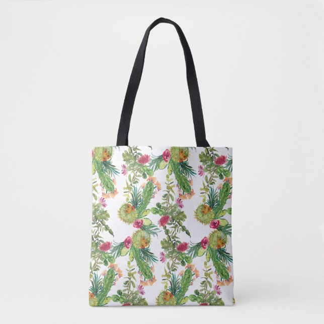 Cactus Print Tasche (Vorderseite)