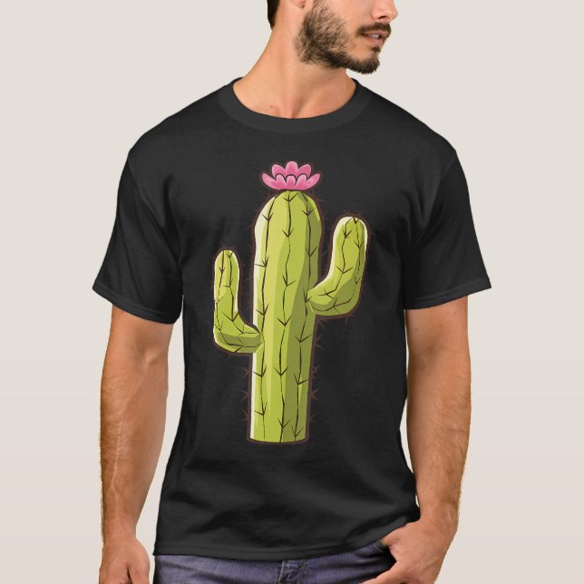 Cactus Shirt Adult Kids Men Women Cactus Costume (Vorderseite)