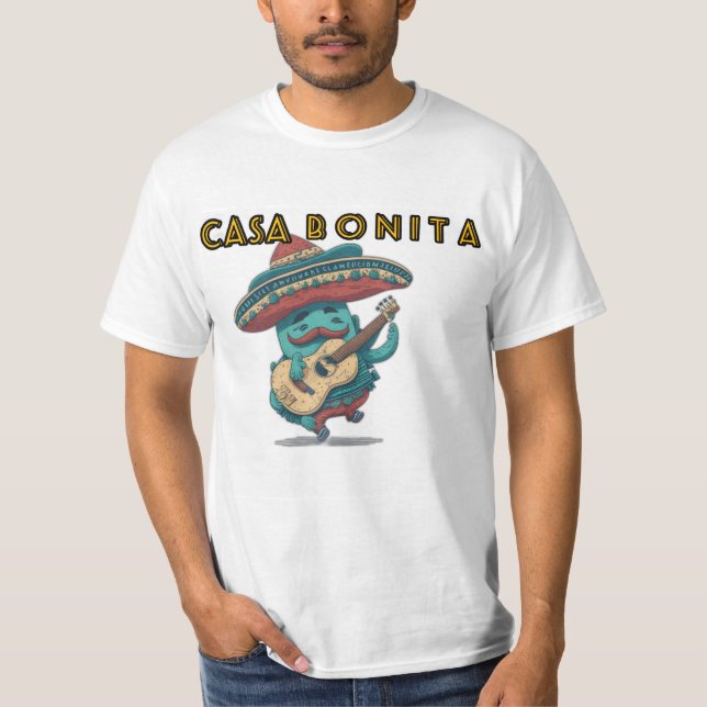 Cactus singerCasa Bonita T-Shirt (Vorderseite)