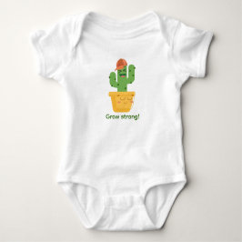Cactus son and Mama Pflanze Baby Strampler