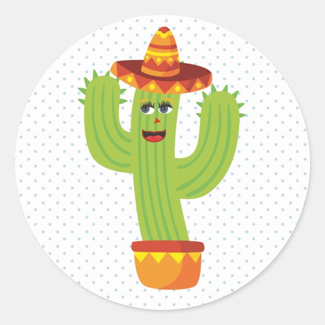 Cactus Sticker (Vorderseite)