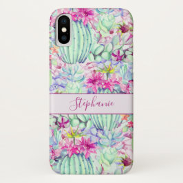 Cactus succulent floral Foliage Personalisiert Case-Mate iPhone Hülle