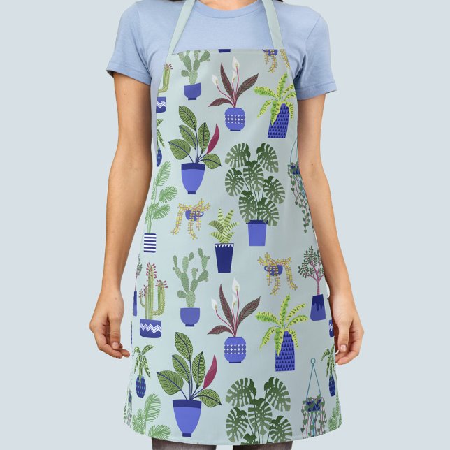 Cactus succulent Houspflanzengärten Schürze (Cactus Succulent Houseplant Gardening Apron)