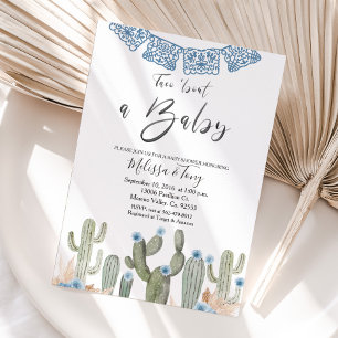 Cactus Taco'bout BABY Boy Shower Einladung