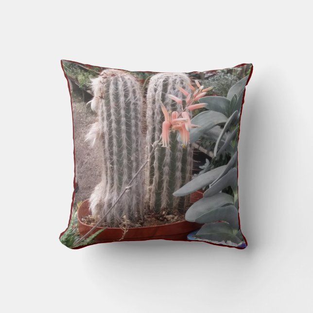 Cactus Throw Piillow Kissen (Vorderseite)