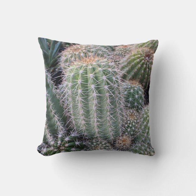 Cactus Throw Pillow Kissen (Vorderseite)