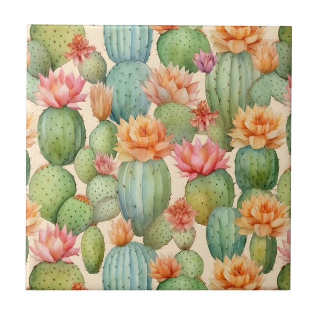 Cactus Tile Fliese (Vorderseite)