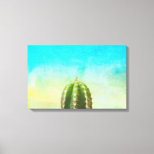 Cactus Zen Canvas Print Leinwanddruck