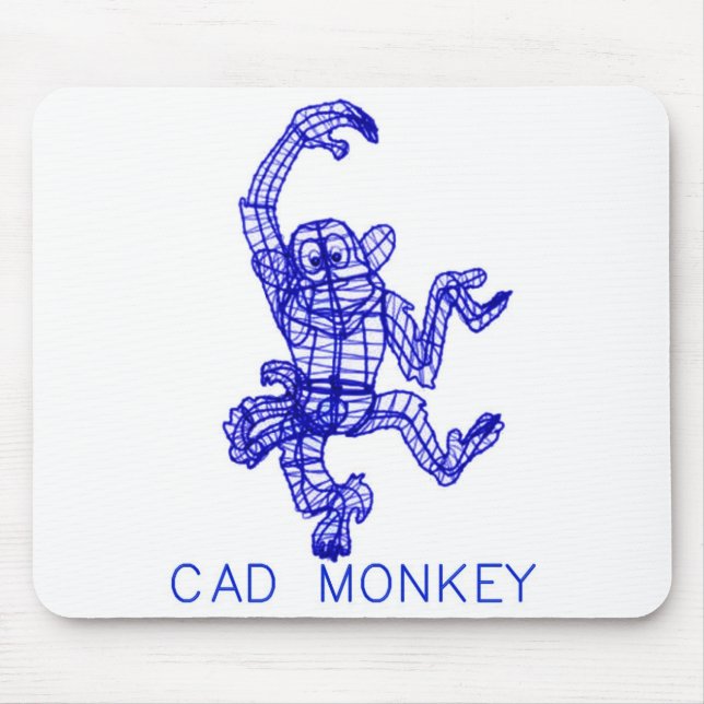 CAD-AFFE MOUSEPAD (Vorne)