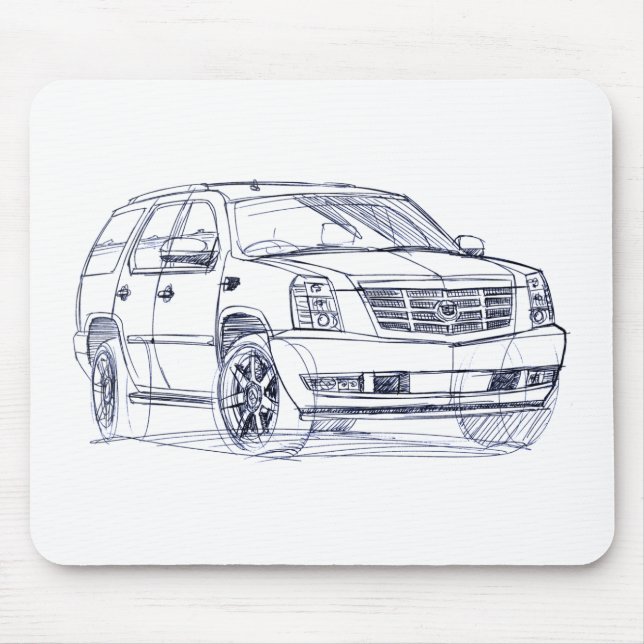 Cad Escalade 2007 Mousepad (Vorne)