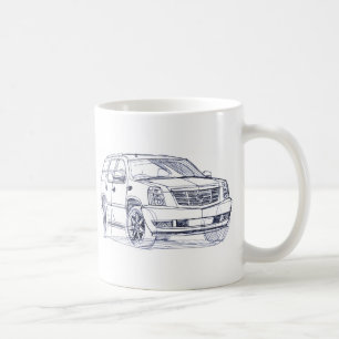 Cad Escalade raues 2007 Tasse