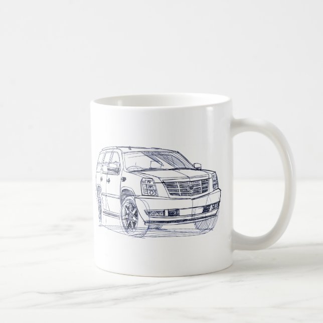Cad Escalade raues 2007 Tasse (Rechts)