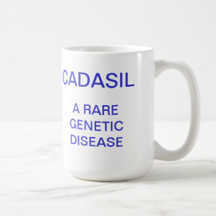 CADASIL, EINE SELTENE GENETISCHE KRANKHEIT TASSE
