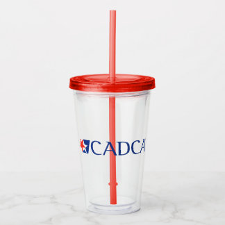 CADCA Logo Acrylic Tumbler Acryltrinkbecher