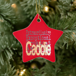 Caddie Extraordinaire Keramik Ornament