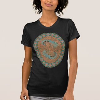 Caddis Fliegen-Wasserwanzen-Insekten-Mandala T-Shirt