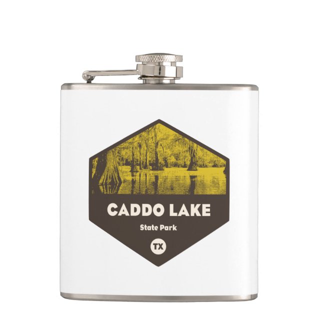Caddo Lake Staat Park Texas Flachmann (Vorderseite)