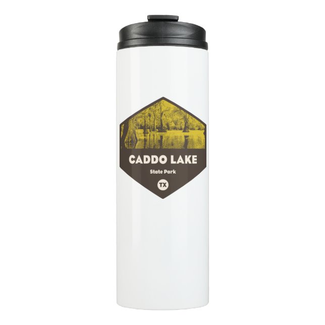Caddo Lake Staat Park Texas Thermosbecher (Vorderseite)