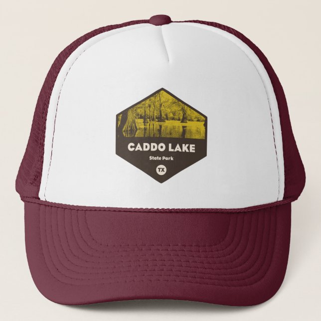 Caddo Lake Staat Park Texas Truckerkappe (Vorderseite)