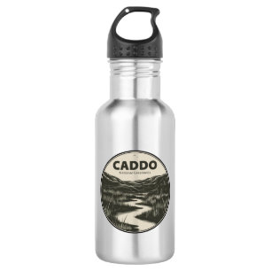 Caddo National Grasslands Texas Stream Edelstahlflasche