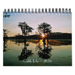 Caddo-Seenkalender - 2024 Kalender