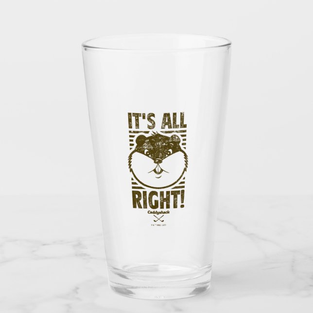 Caddyshack | Alles klar! Glas (Vorderseite)