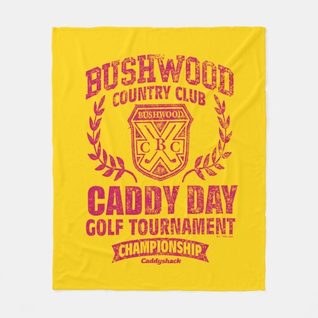Caddyshack | Bushwood Country Club Caddy Day Golf Fleecedecke (Vorderseite)