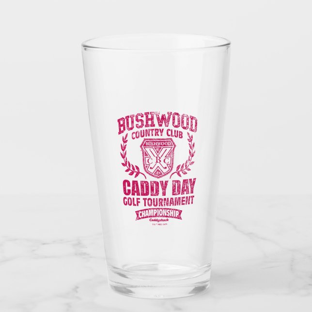 Caddyshack | Bushwood Country Club Caddy Day Golf Glas (Vorderseite)