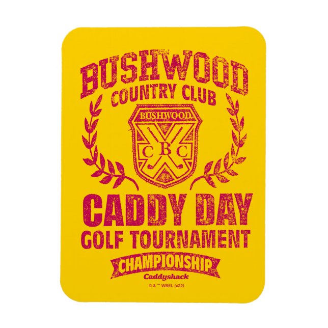Caddyshack | Bushwood Country Club Caddy Day Golf Magnet (Vertikal)