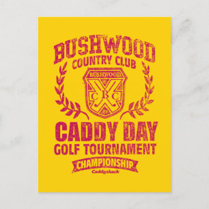 Caddyshack   Bushwood Country Club Caddy Day Golf Postkarte