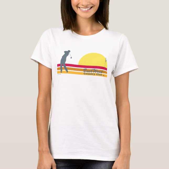 Caddyshack | Bushwood Country Club Sunrise T-Shirt (Vorderseite)