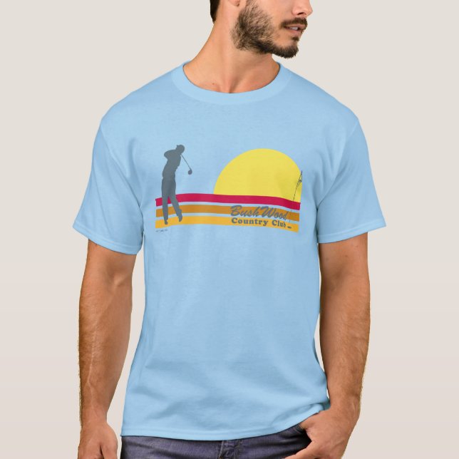 Caddyshack | Bushwood Country Club Sunrise T-Shirt (Vorderseite)