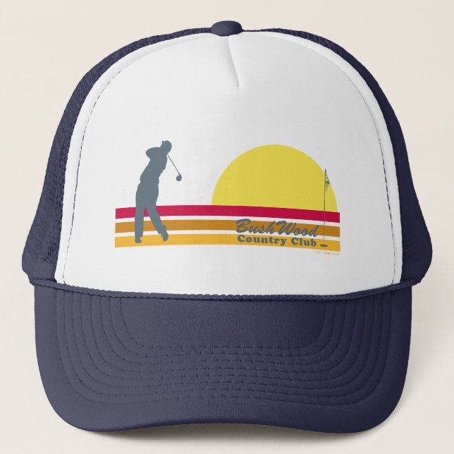 Caddyshack | Bushwood Country Club Sunrise Truckerkappe (Vorderseite)