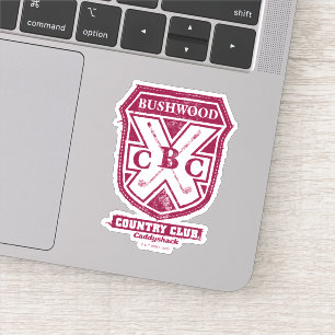 Caddyshack   Bushwood Country Club Wappen Aufkleber