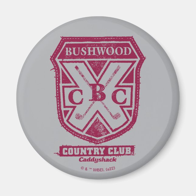 Caddyshack | Bushwood Country Club Wappen Magnet (Vorne)