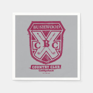 Caddyshack Bushwood Country Club Wappen Serviette