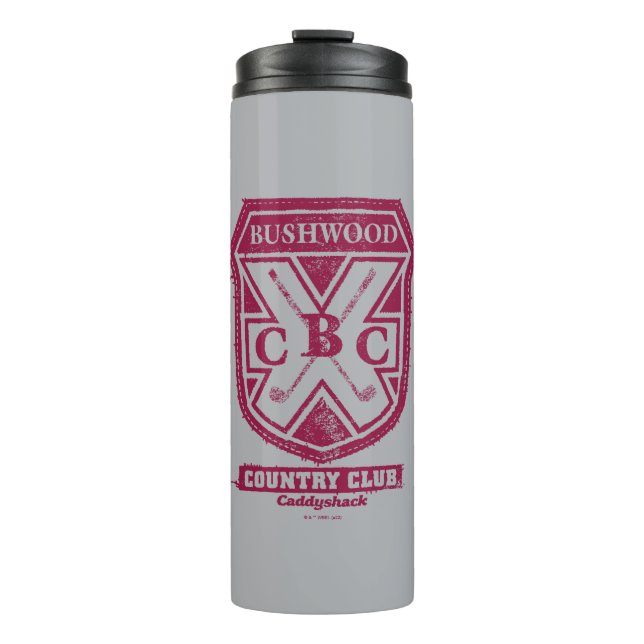 Caddyshack | Bushwood Country Club Wappen Thermosbecher (Vorderseite)